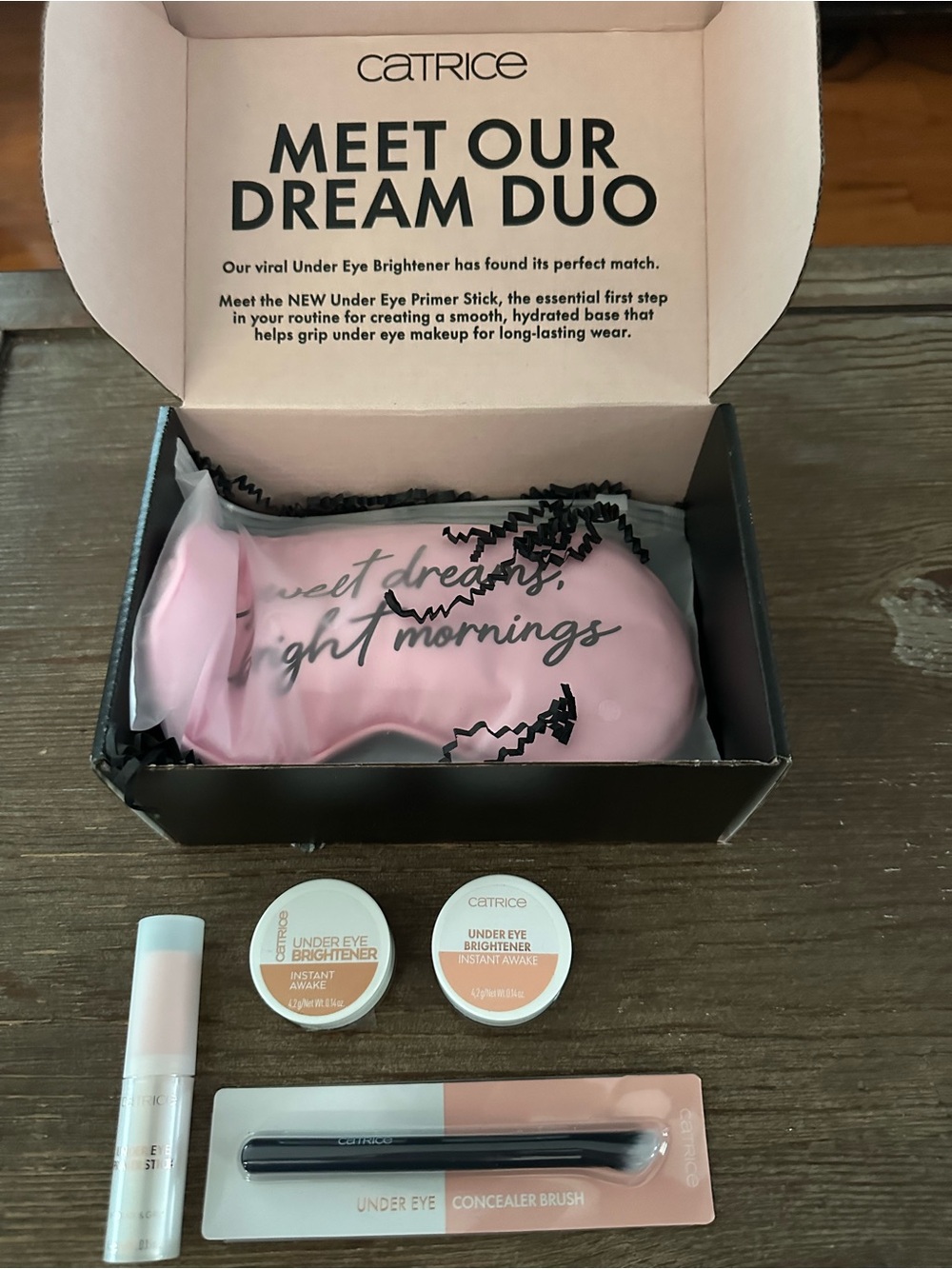 Catrice Under Eye Brightener & Primer Duo - Pink
